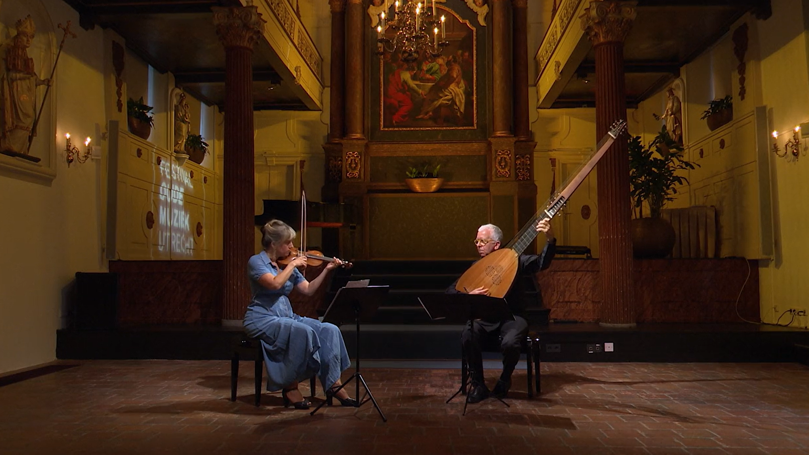 202003. Lidewij Van Der Voort & Fred Jacobs Airs En Capriccio’S Voor Viool © Concertomedia