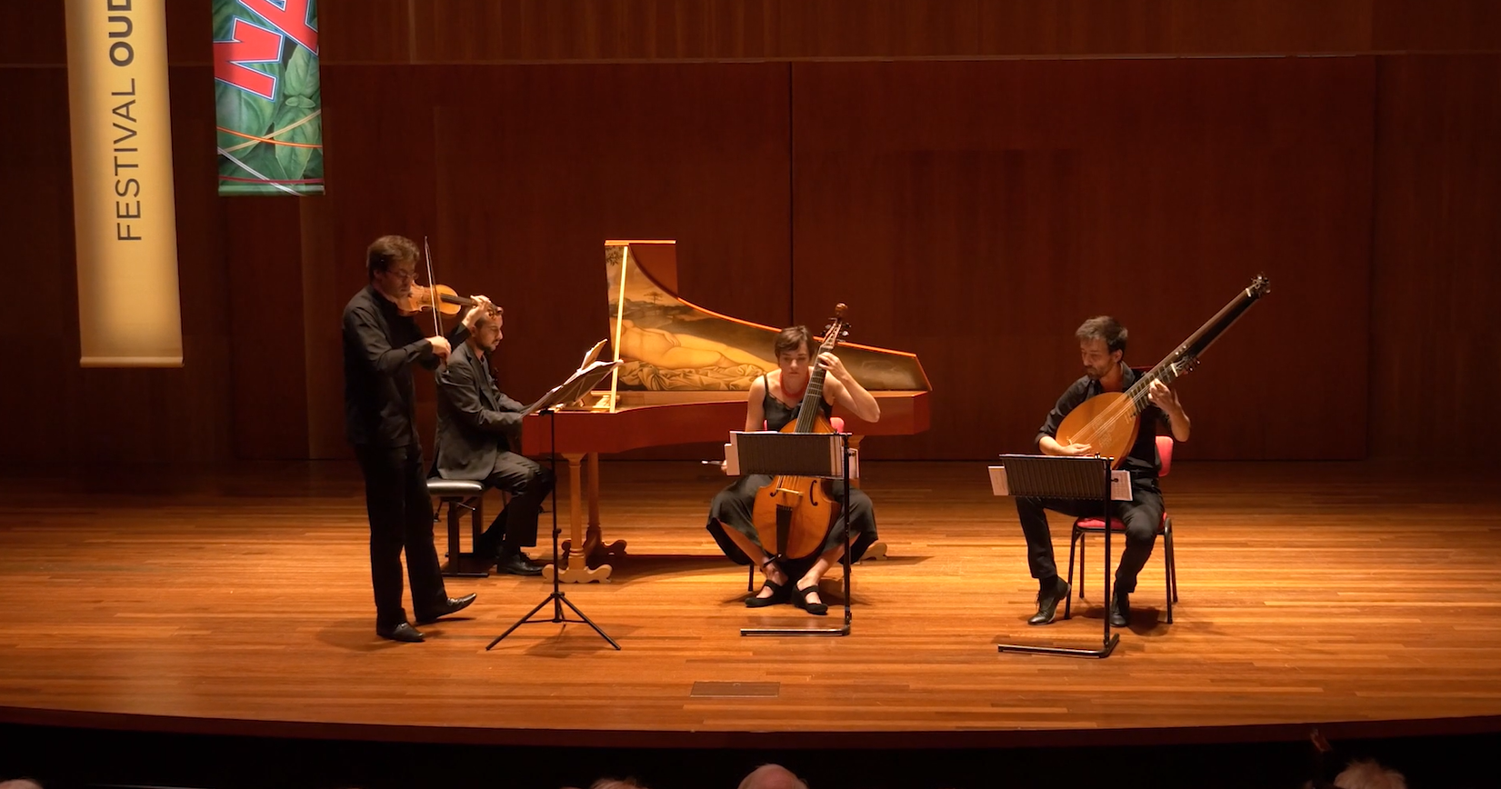 201906. Ensemble Castelkorn Josef Žak De Viool In Napels Matteis En Guido © Concertomedia