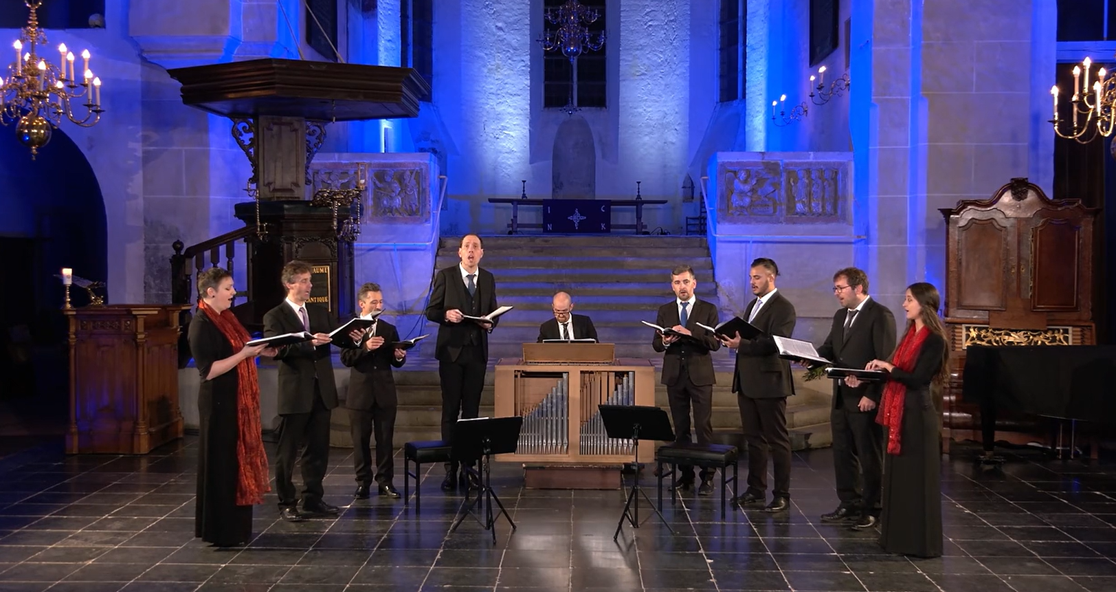 Vox Luminis / Lionel Meunier - Kerst voor Bach | Early Music Television