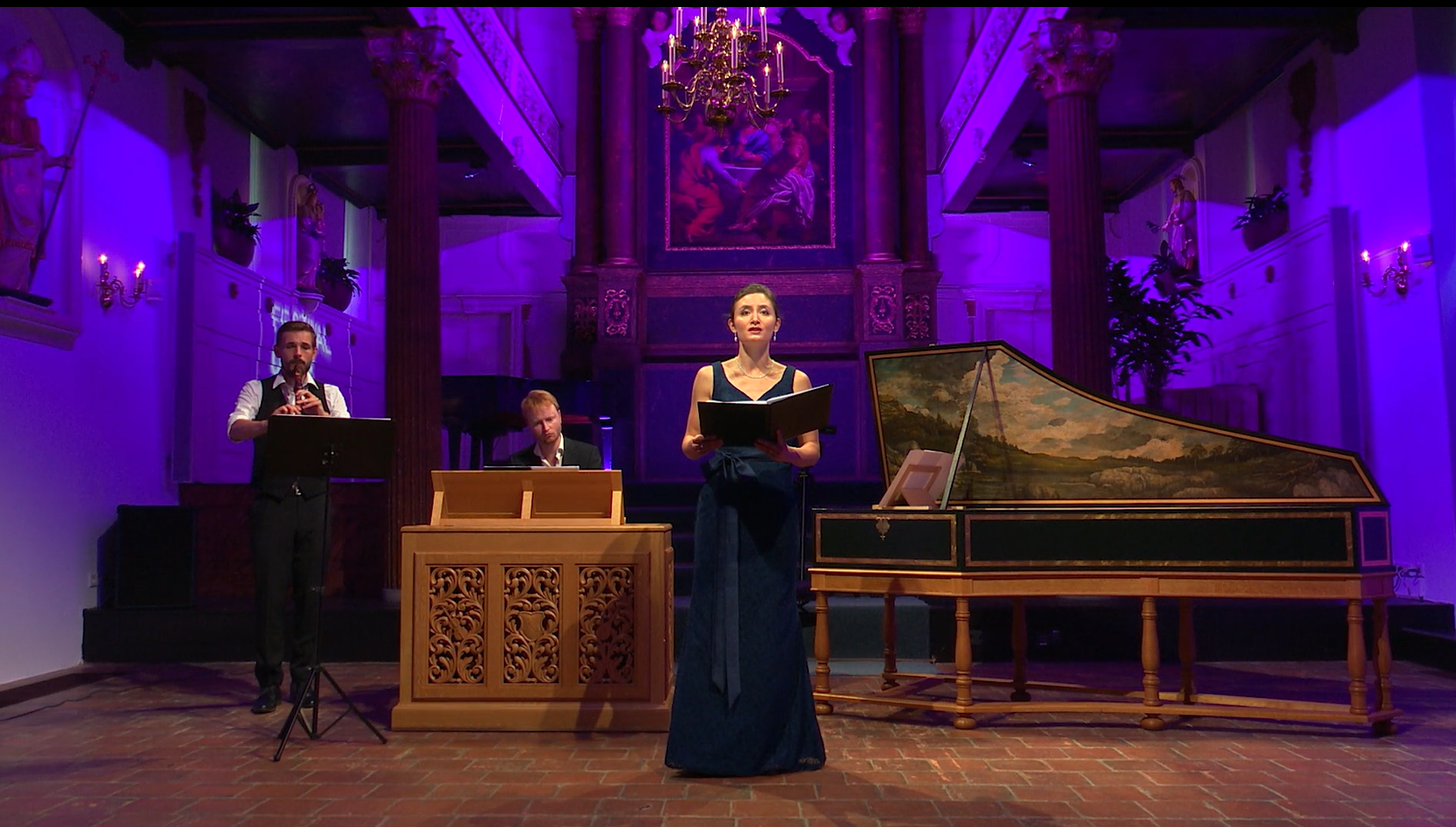 202014. Kristen Witmer, Thomas Triesschijn & Aljosja Mietus Cantates Van Telemann & Bach © Concertomedia