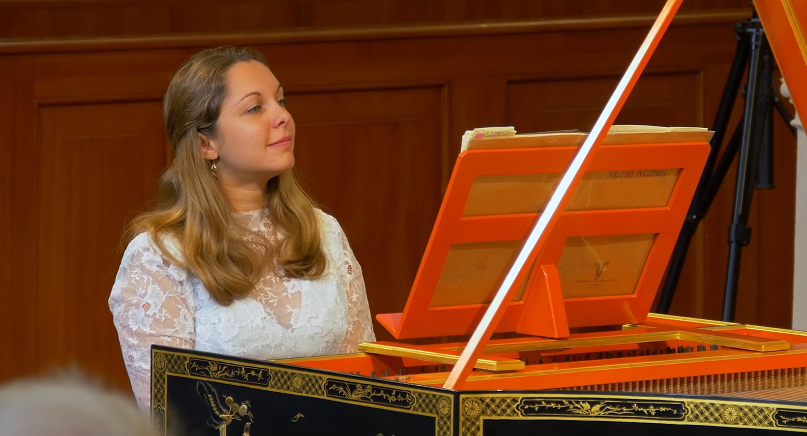 202131. Marie Van Rhijn Marais’ Alcide Aan Het Klavecimbel © Concertomedia