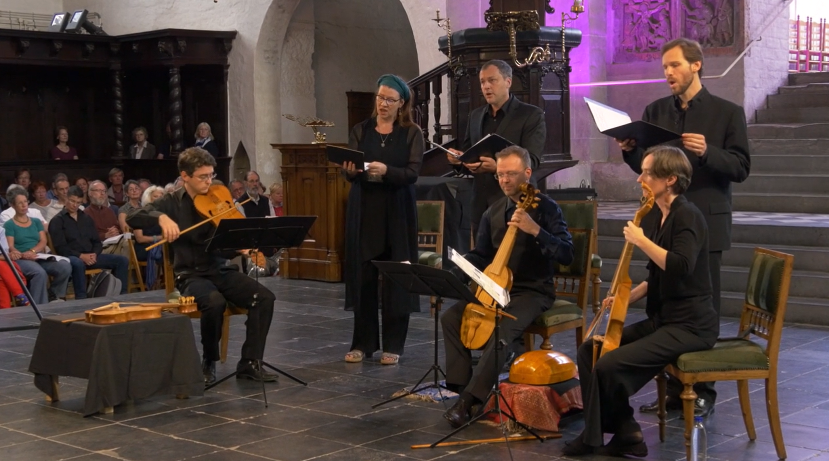 201825. Ensemble Leones Marc Lewon Recht Uit Het Hart Het 'Chansonnier Cordiforme' © Concertomedia