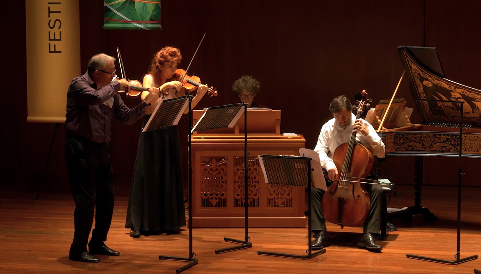 201912. Ensemble Aurora Enrico Gatti De Viool In Napels Fiorenza, Marchitelli, Leo © Concertomedia